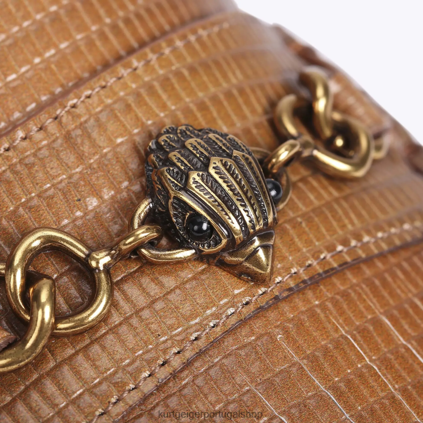 Kurt Geiger mulheres mocassim londrino carnaby 8J6X00394 marrom médio | calçados