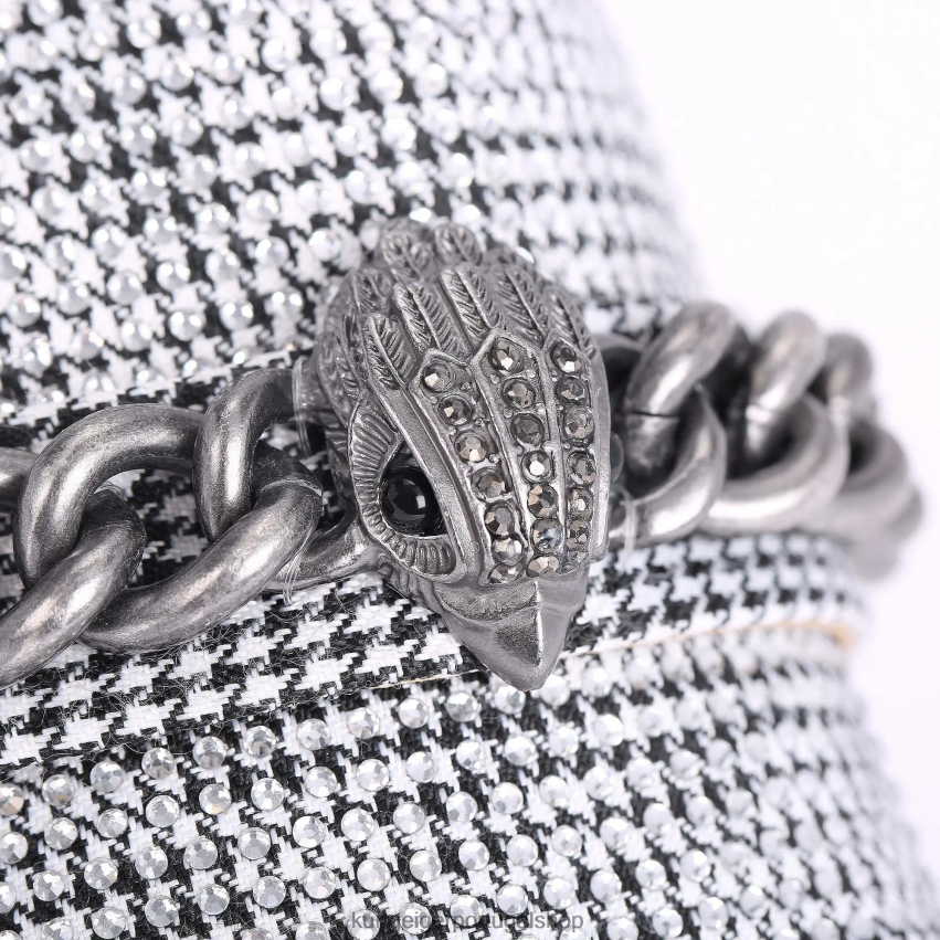 Kurt Geiger mulheres mule londres chelsea 8J6X00362 prata | calçados