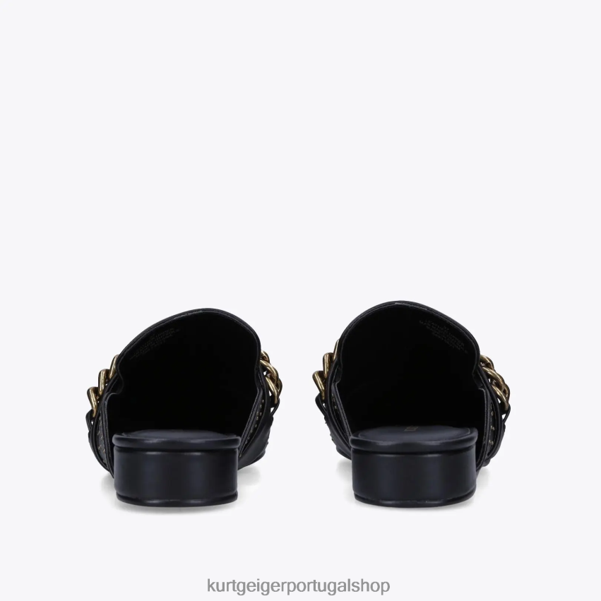 Kurt Geiger mulheres mule londres chelsea 8J6X00363 preto | calçados