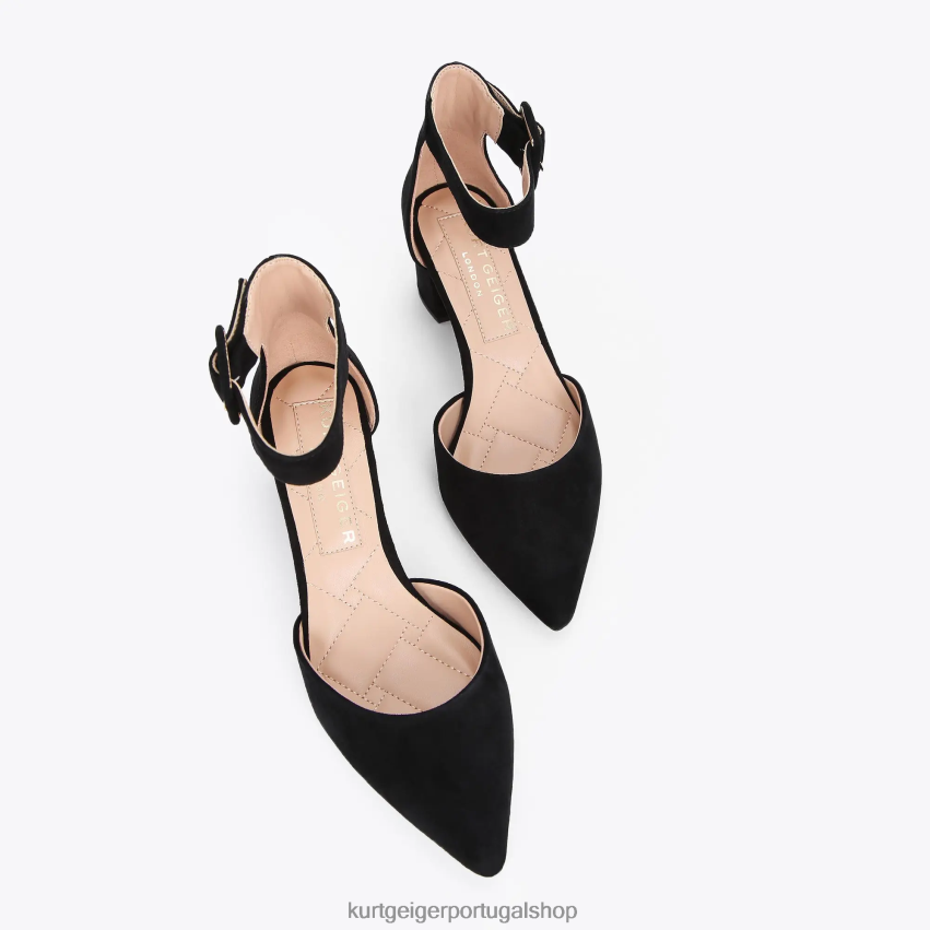 Kurt Geiger mulheres Londres Burlington 8J6X00327 preto | calçados
