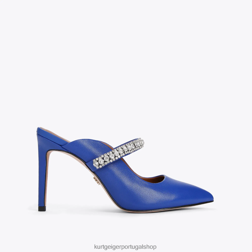 Kurt Geiger mulheres duque de Londres 8J6X00312 azul | calçados
