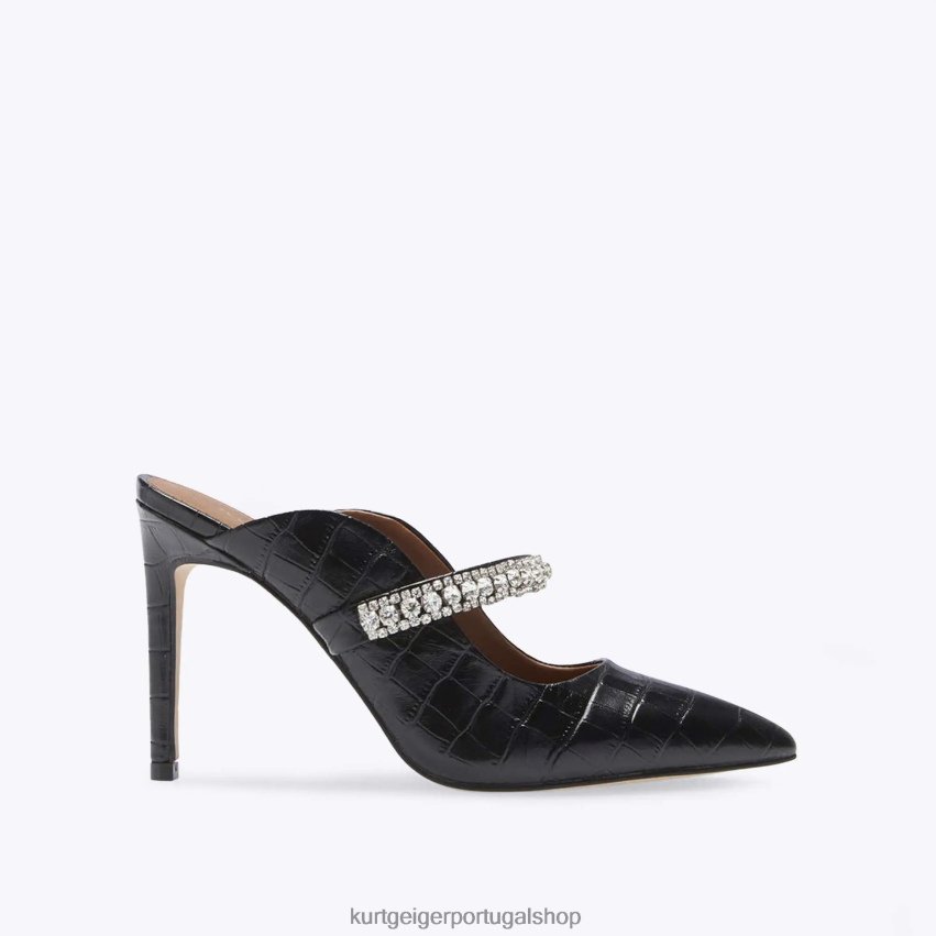 Kurt Geiger mulheres duque de Londres 8J6X00313 preto | calçados