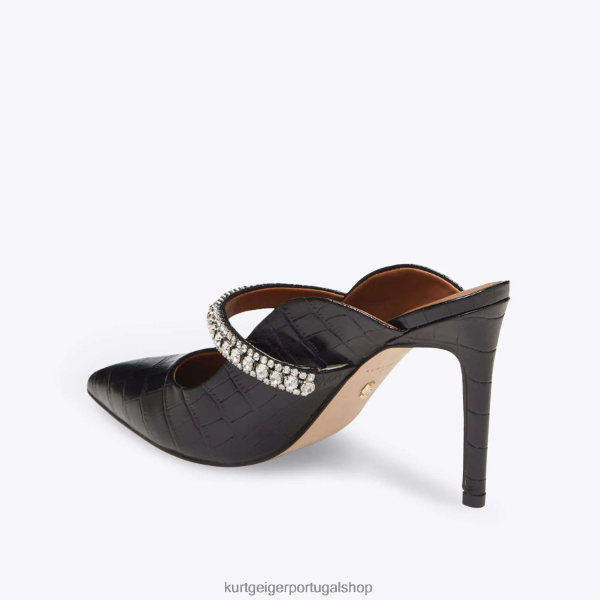 Kurt Geiger mulheres duque de Londres 8J6X00313 preto | calçados
