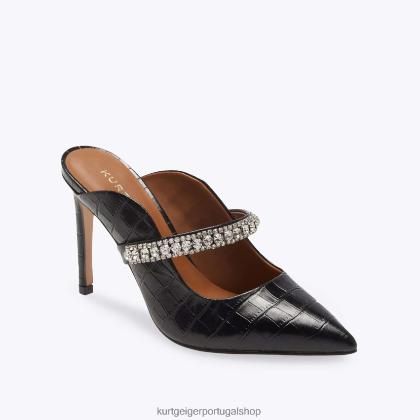 Kurt Geiger mulheres duque de Londres 8J6X00313 preto | calçados