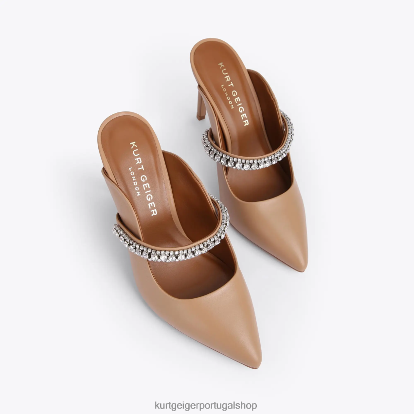Kurt Geiger mulheres duque de Londres 8J6X00315 camelo | calçados