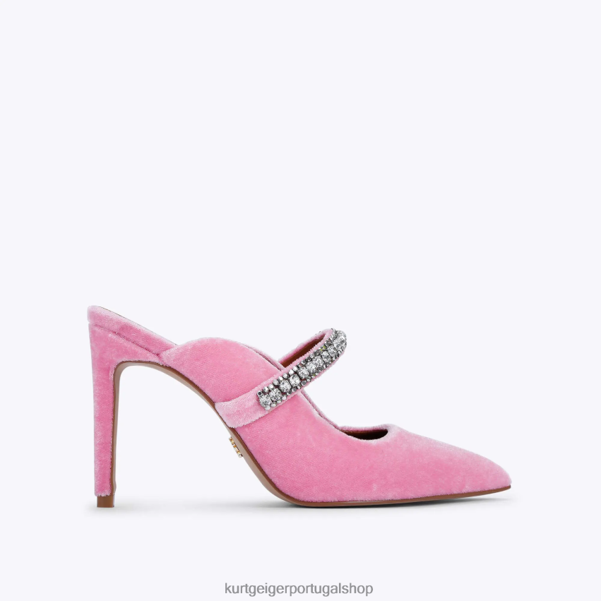Kurt Geiger mulheres duque de Londres 8J6X00398 rosa | calçados