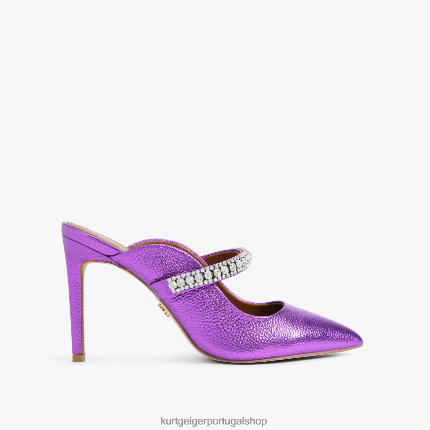 Kurt Geiger mulheres duque de Londres 8J6X00682 roxo | calçados