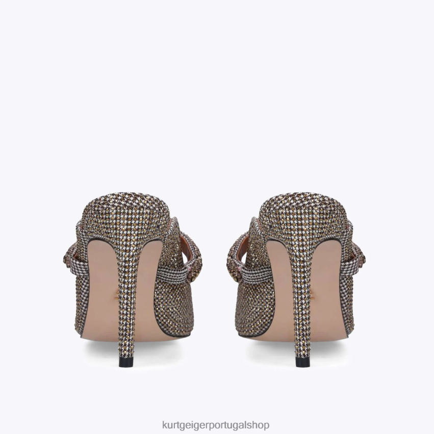 Kurt Geiger mulheres duque de Londres 8J6X00683 bege | calçados