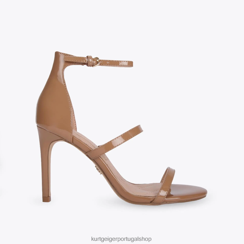 Kurt Geiger mulheres pista do parque de londres 8J6X00324 camelo | calçados
