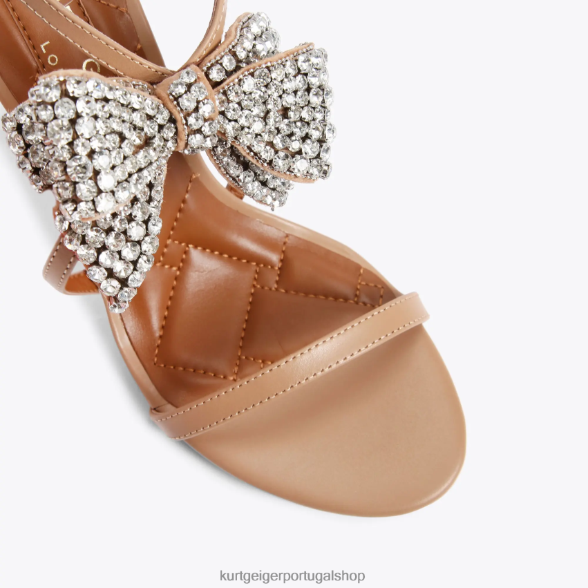Kurt Geiger mulheres sandália bromley londrina 95 8J6X00336 camelo | calçados