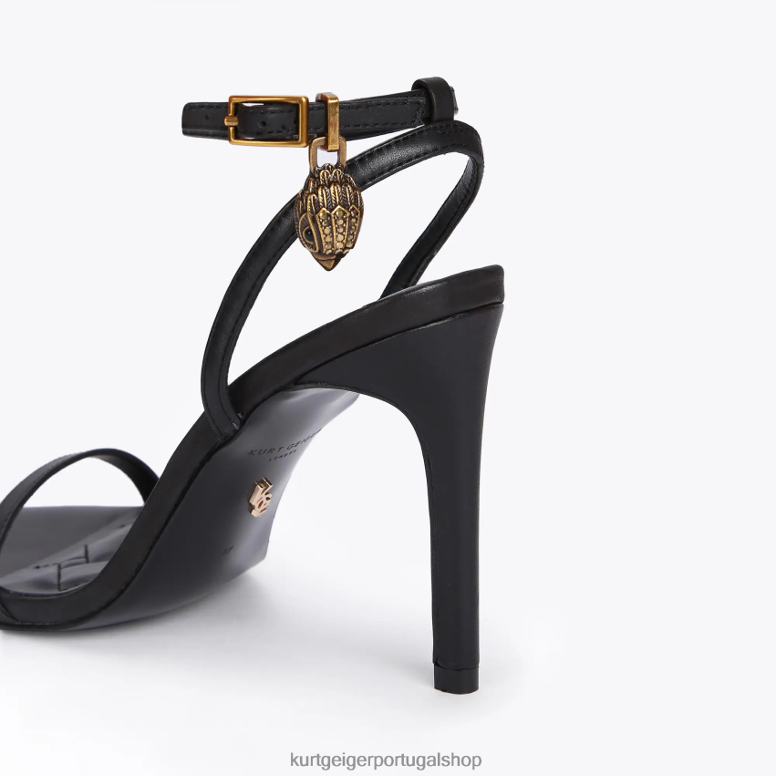 Kurt Geiger mulheres sandália shoreditch londres 8J6X00673 preto | calçados