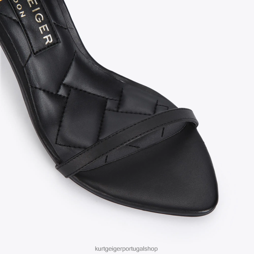 Kurt Geiger mulheres sandália shoreditch londres 8J6X00673 preto | calçados