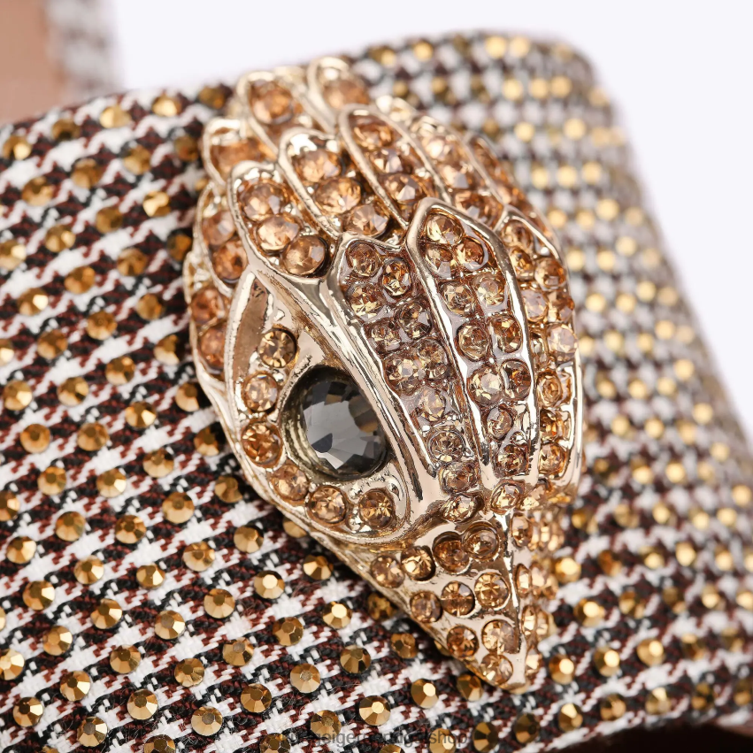 Kurt Geiger mulheres sandalia londres kensington 8J6X00672 bege | calçados