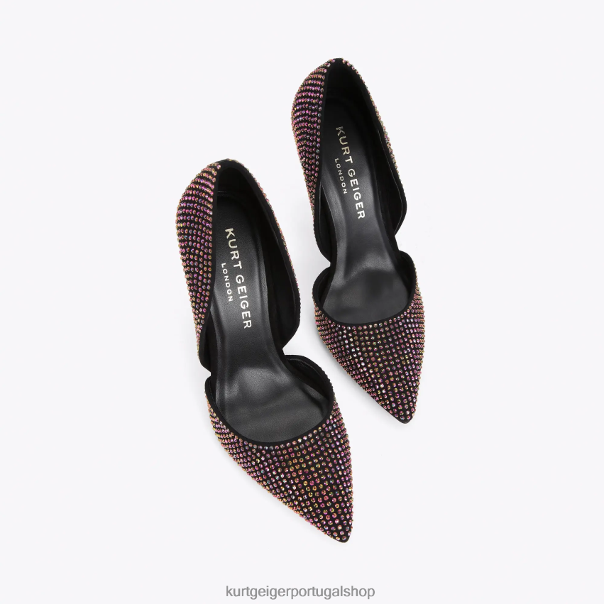 Kurt Geiger mulheres título de Londres 8J6X00397 roxo | calçados