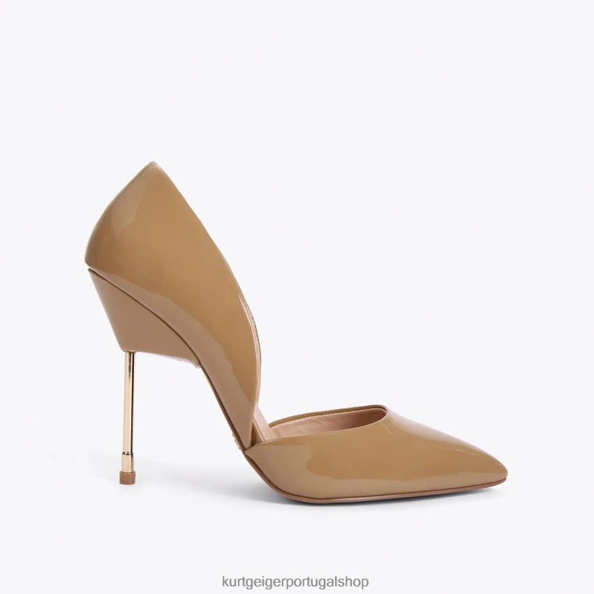 Kurt Geiger mulheres título de Londres 8J6X00679 camelo | calçados