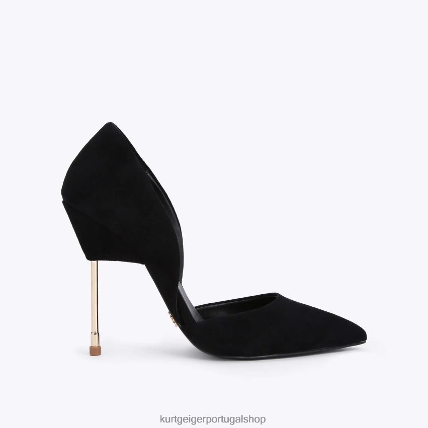 Kurt Geiger mulheres título de Londres 8J6X00680 preto | calçados