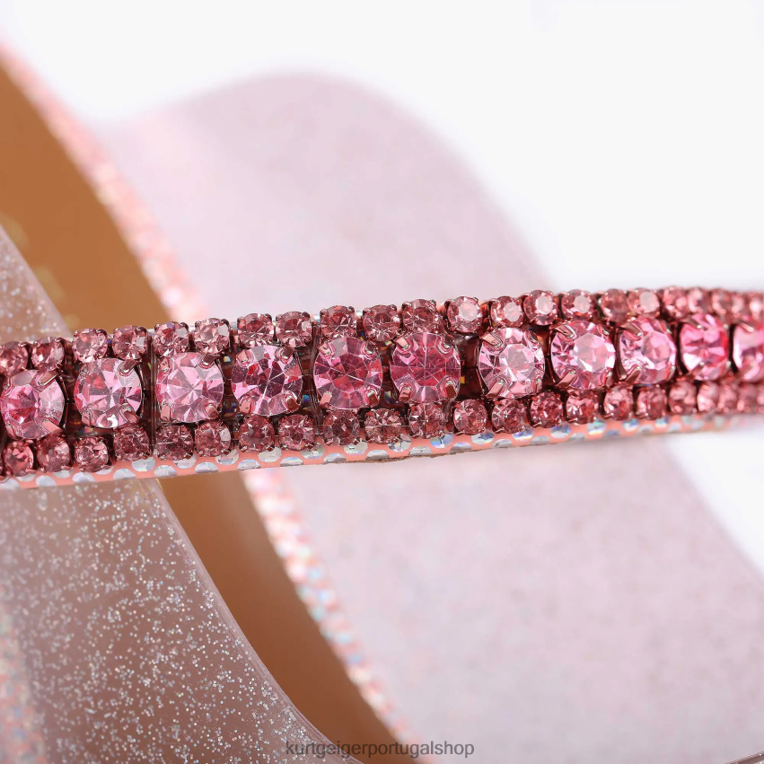 Kurt Geiger mulheres vinil do duque de londres 8J6X00387 rosa | calçados