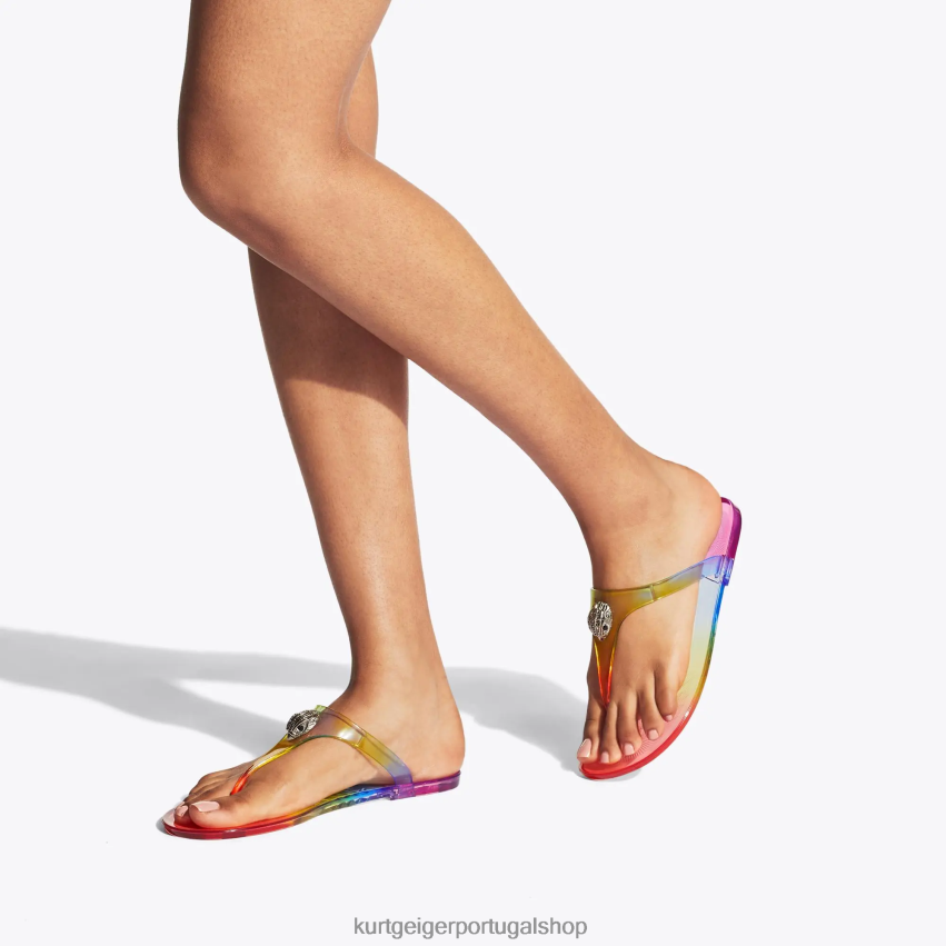 Kurt Geiger mulheres Londres Maddison T-Bar 8J6X00234 vários/outros | calçados