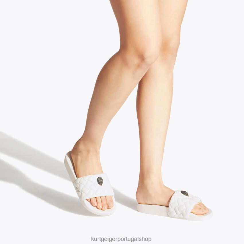 Kurt Geiger mulheres Londres meena águia 8J6X00453 osso | calçados