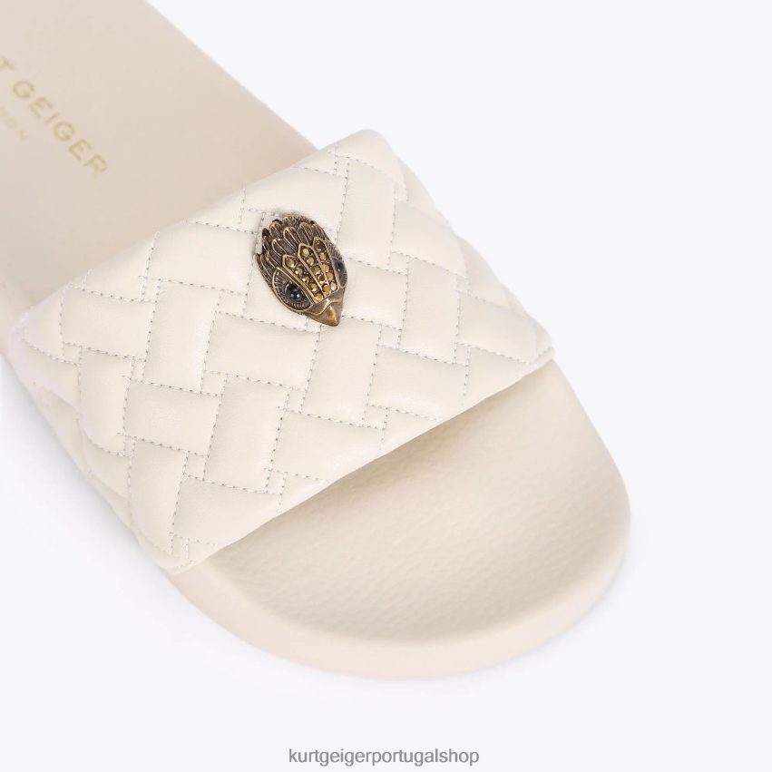 Kurt Geiger mulheres Londres meena águia 8J6X00453 osso | calçados