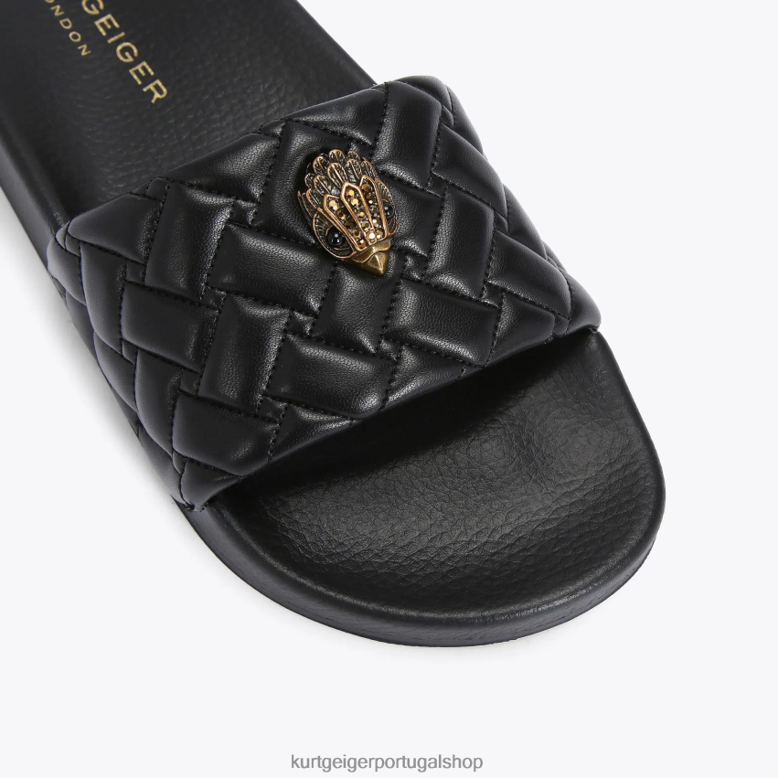 Kurt Geiger mulheres Londres meena águia 8J6X00455 preto | calçados