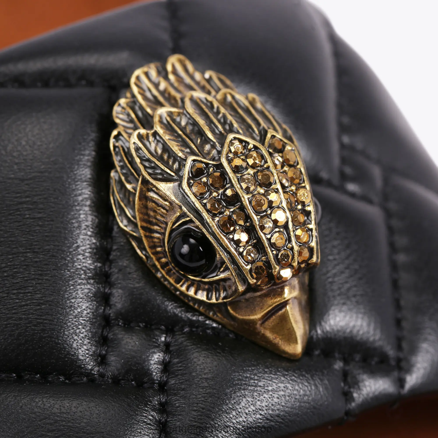 Kurt Geiger mulheres forma plana londres kensington 8J6X00439 preto | calçados