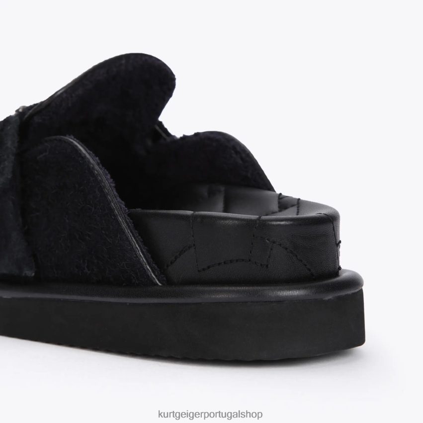 Kurt Geiger mulheres mule de cristal londres orson 8J6X00384 preto | calçados