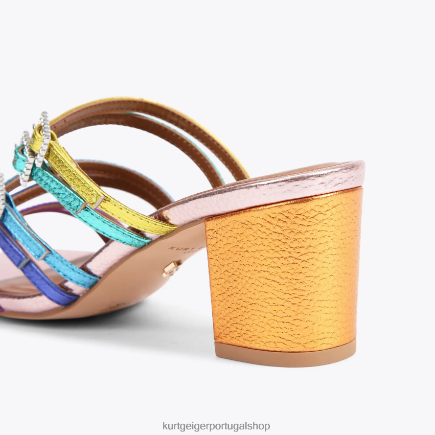 Kurt Geiger mulheres mule londres pierra block 8J6X00159 vários/outros | calçados