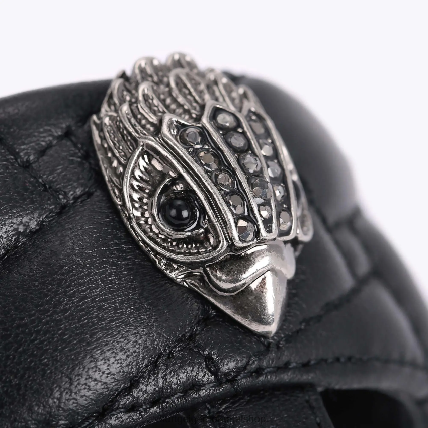 Kurt Geiger mulheres sandália london kensington t-bar 8J6X00451 preto | calçados