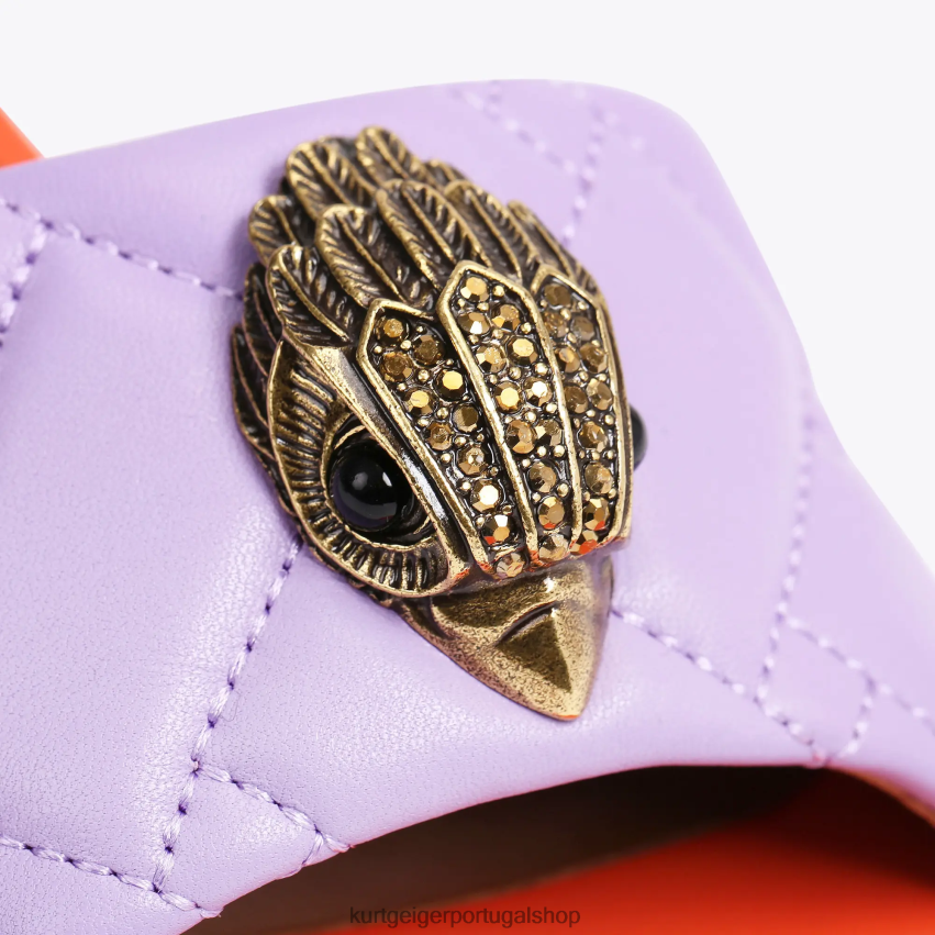 Kurt Geiger mulheres sandália rasteira londres kensington 8J6X00286 outro | calçados