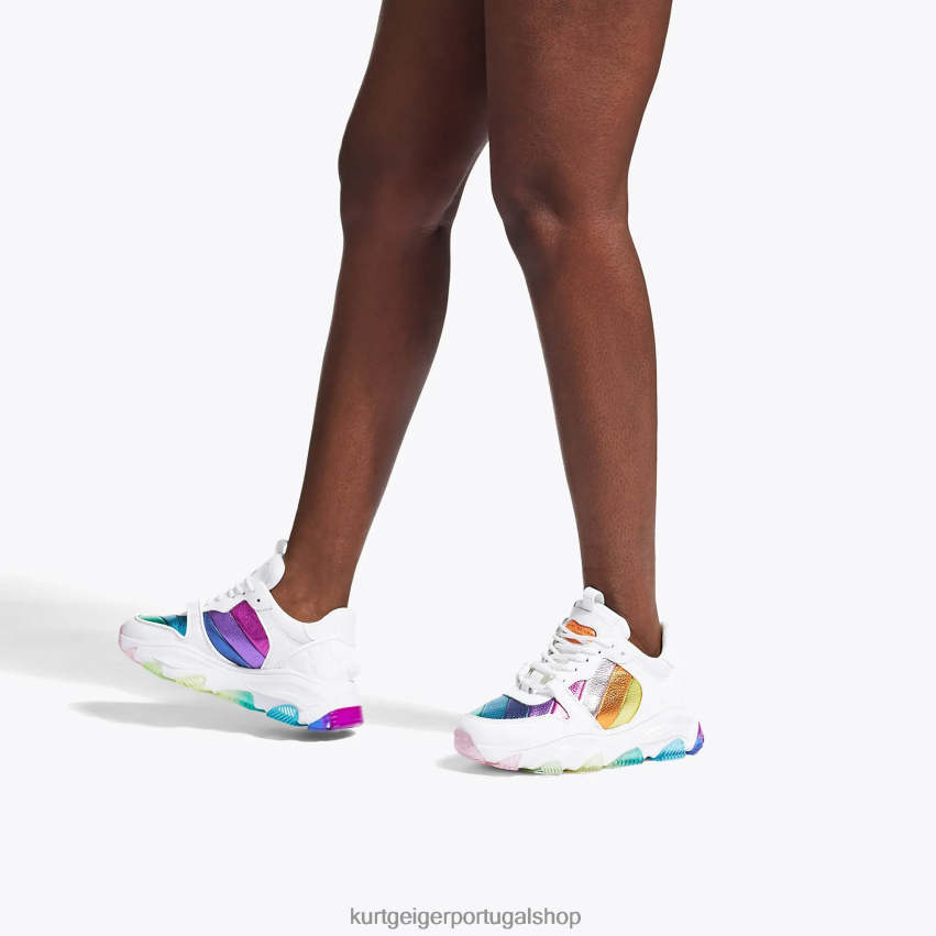 Kurt Geiger mulheres Londres Lettie Eagle 8J6X00146 vários/outros | calçados