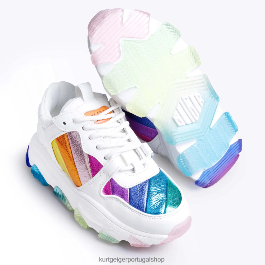 Kurt Geiger mulheres Londres Lettie Eagle 8J6X00146 vários/outros | calçados