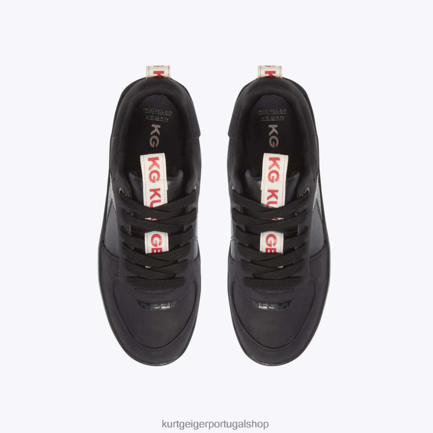 Kurt Geiger mulheres Londres pousou 8J6X00372 combinação preta | calçados