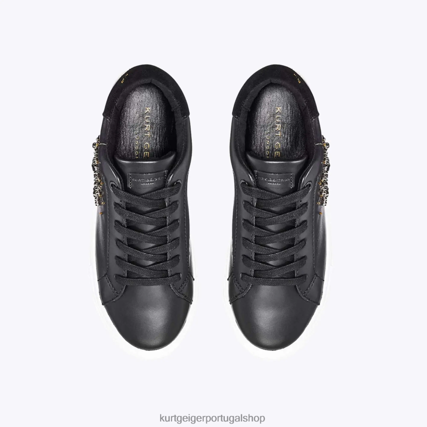 Kurt Geiger mulheres Olho de Londres Laney 8J6X00301 preto | calçados