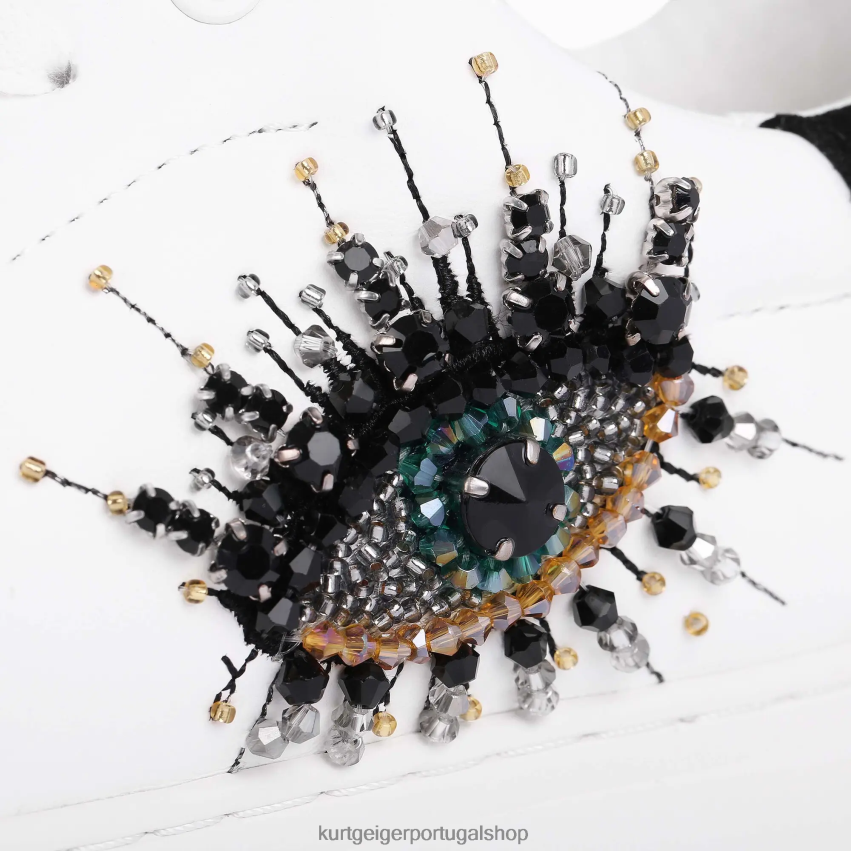 Kurt Geiger mulheres Olho de Londres Laney 8J6X00302 branco | calçados