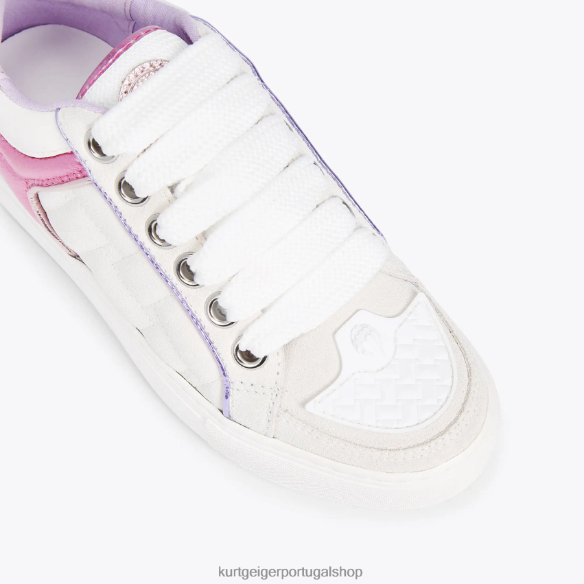 Kurt Geiger mulheres margem sul de Londres 8J6X00295 branco outro | calçados