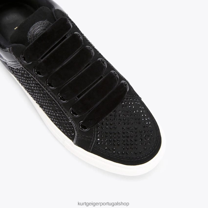 Kurt Geiger mulheres margem sul de Londres 8J6X00297 preto | calçados