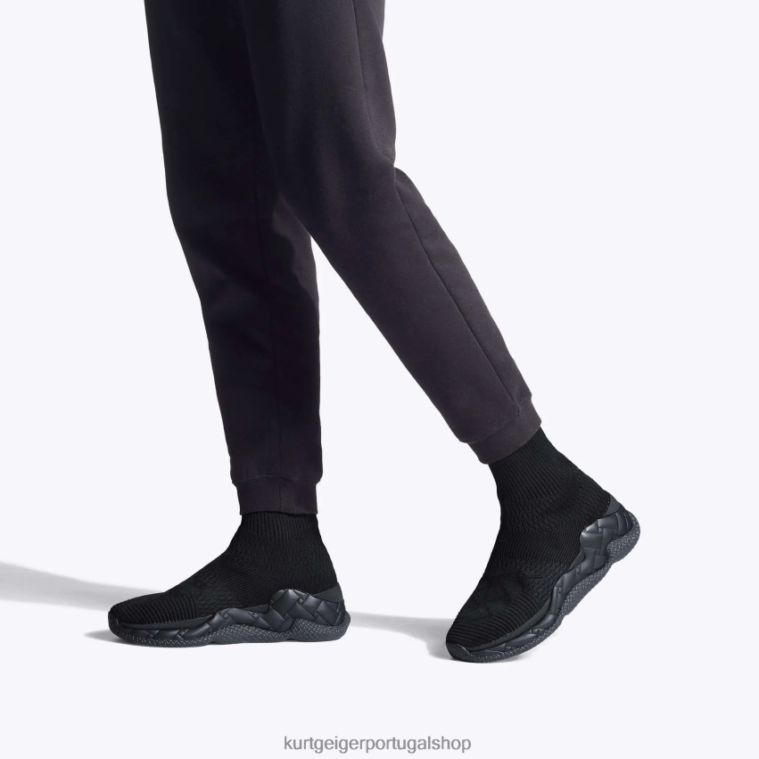 Kurt Geiger mulheres meia londres masculina 8J6X00385 preto | calçados