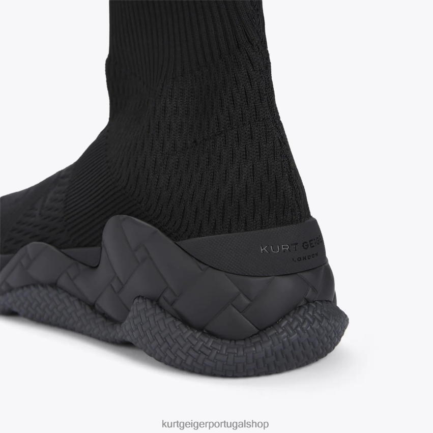 Kurt Geiger mulheres meia londres masculina 8J6X00385 preto | calçados