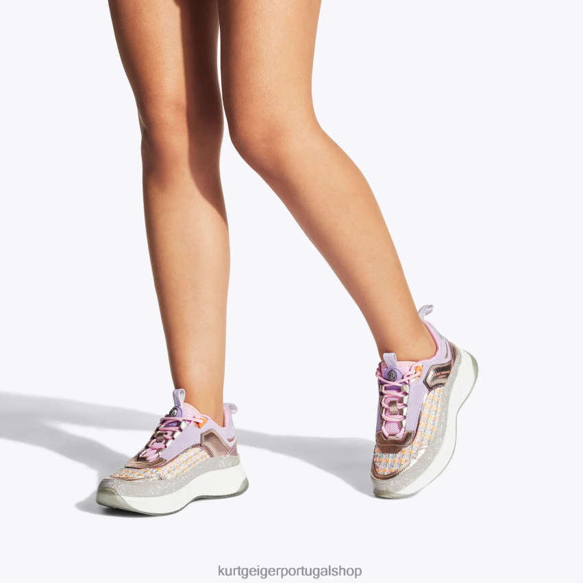 Kurt Geiger mulheres tênis londres kensington 8J6X00291 vários/outros | calçados
